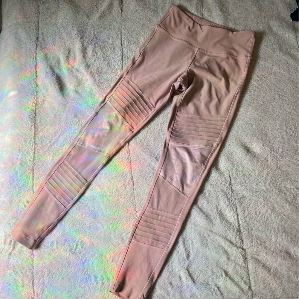 Mondetta Light Pink Leggings (XS / Tall Petite)